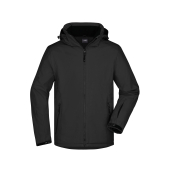 Elastische gevoerde softshell jas