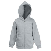 Kids Zip Trough Hooded Sweat Premium